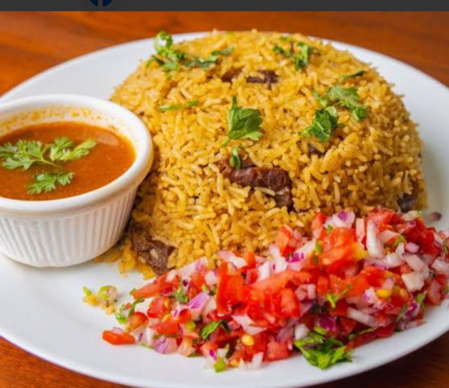 Rice platter